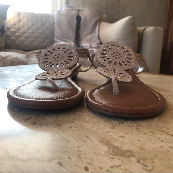 EUC Rampage Ram-Candia Sandals. Size 11M. Nat Microsde color. - Picture 2 of 5